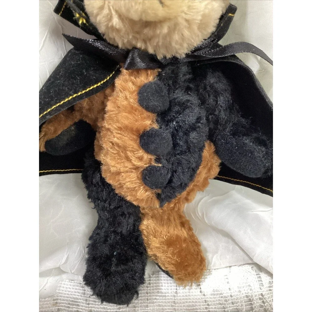 Boyd's Bears H.C. Accents Witch Warlock Teddy Bear Plush Halloween Decor 2000